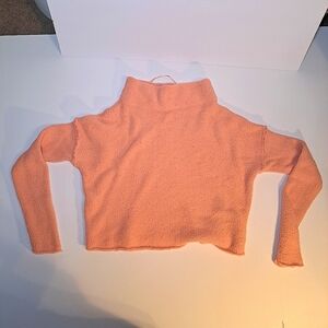 Free People soft mock neck sweater in XS